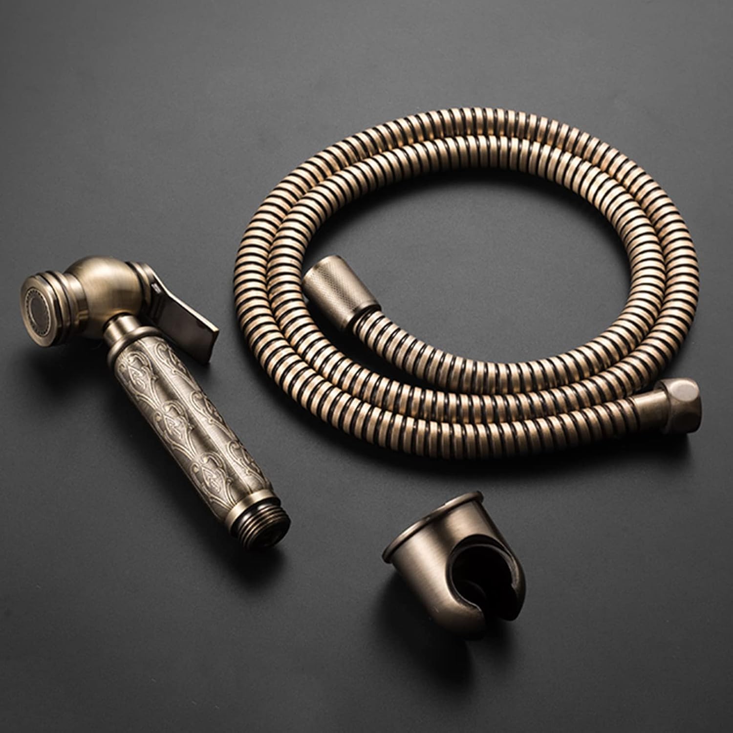 Bidet Handheld Water Sprayer Bidet Shower Head for Toilet Cloth Diaper Sprayer Kit with Hose Brass Cold Water Toilet Bidet Sprayer Wall Mount