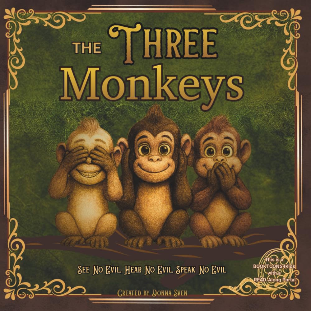 The Three Monkeys: See No Evil, Hear No Evil, Speak No Evil