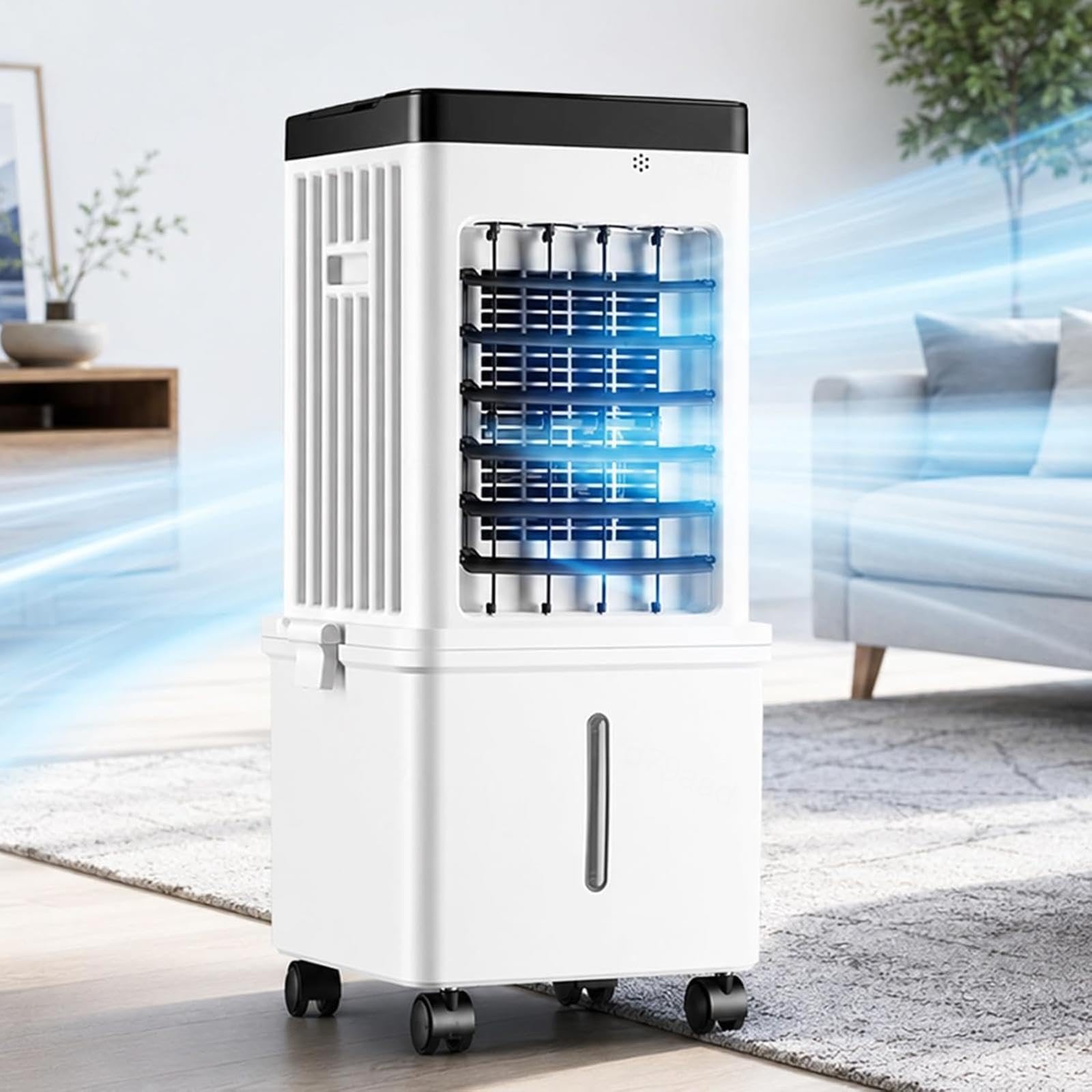 Aire Acondicionado Pinguino Con HumidificacióN 36–45 DB DepóSito De Agua ExtraíBle De MáS De 10 L 3 Velocidades Con Temporizador De 2–8 H Para La Oficina