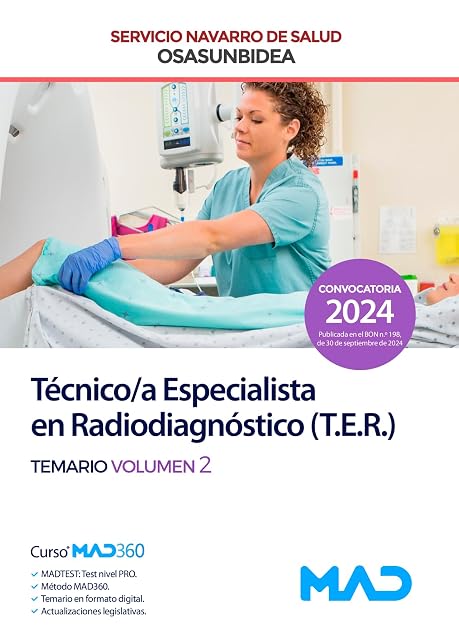 Portada de Técnico/a Especialista en Radiodiagnóstico . Temario Volumen 2