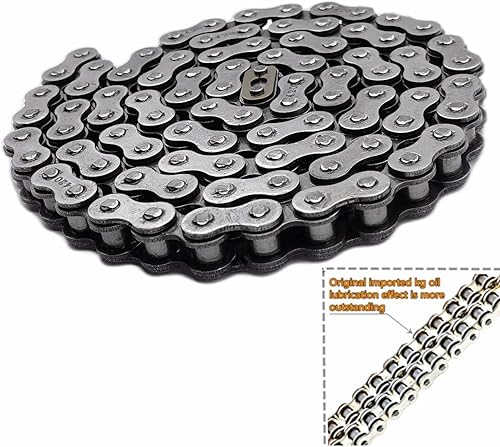 Miniatura 3 de Cadena trasera para bicicleta Coleman CT200U CT200U-EX BT200X Mini cadena MB200 MB165 Baja Warrior Heat Mini Baja Motorsports+ajustador de cadena