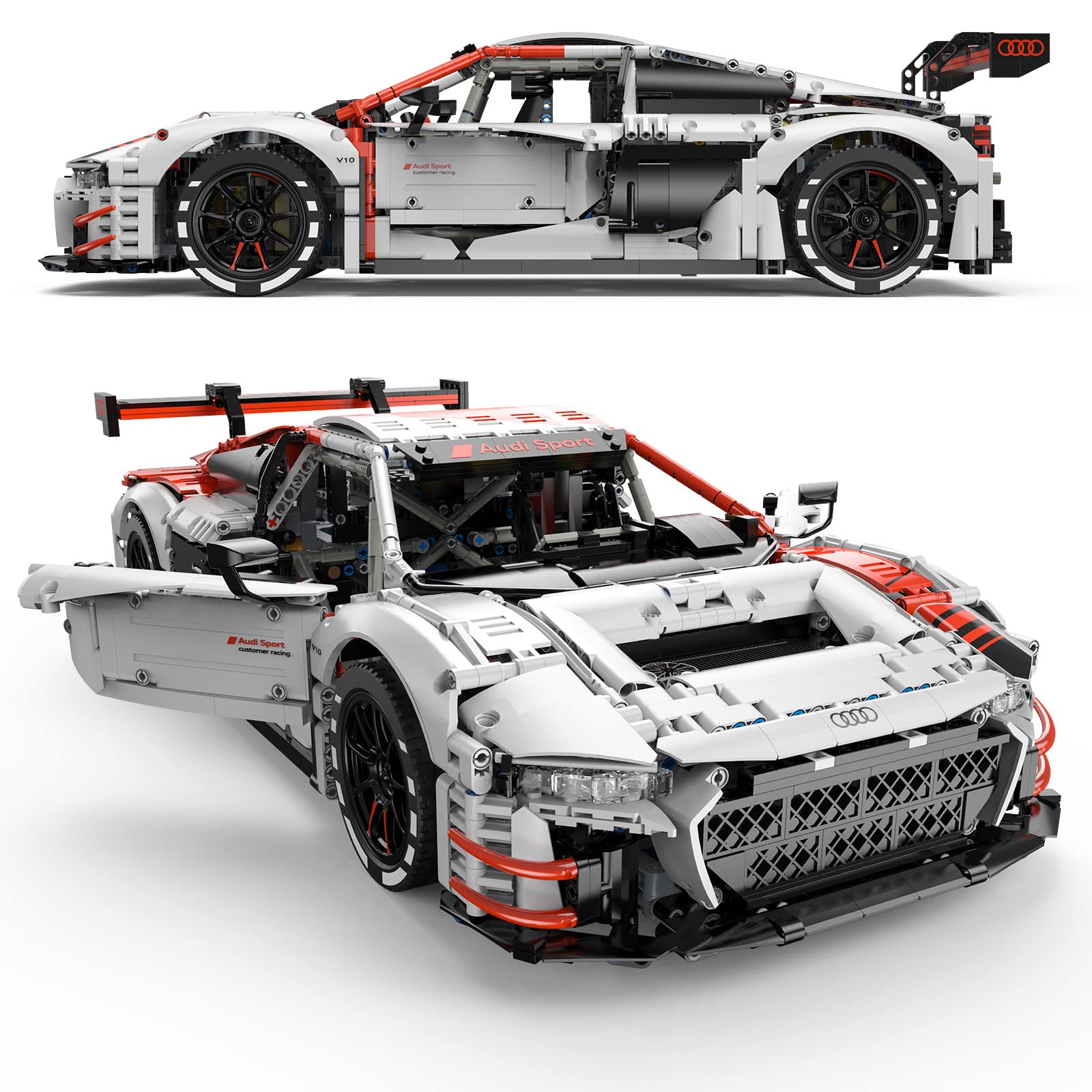 Amazon.co.jp: LEFFIHOB 1:8 STEMビルディングブロック大型車