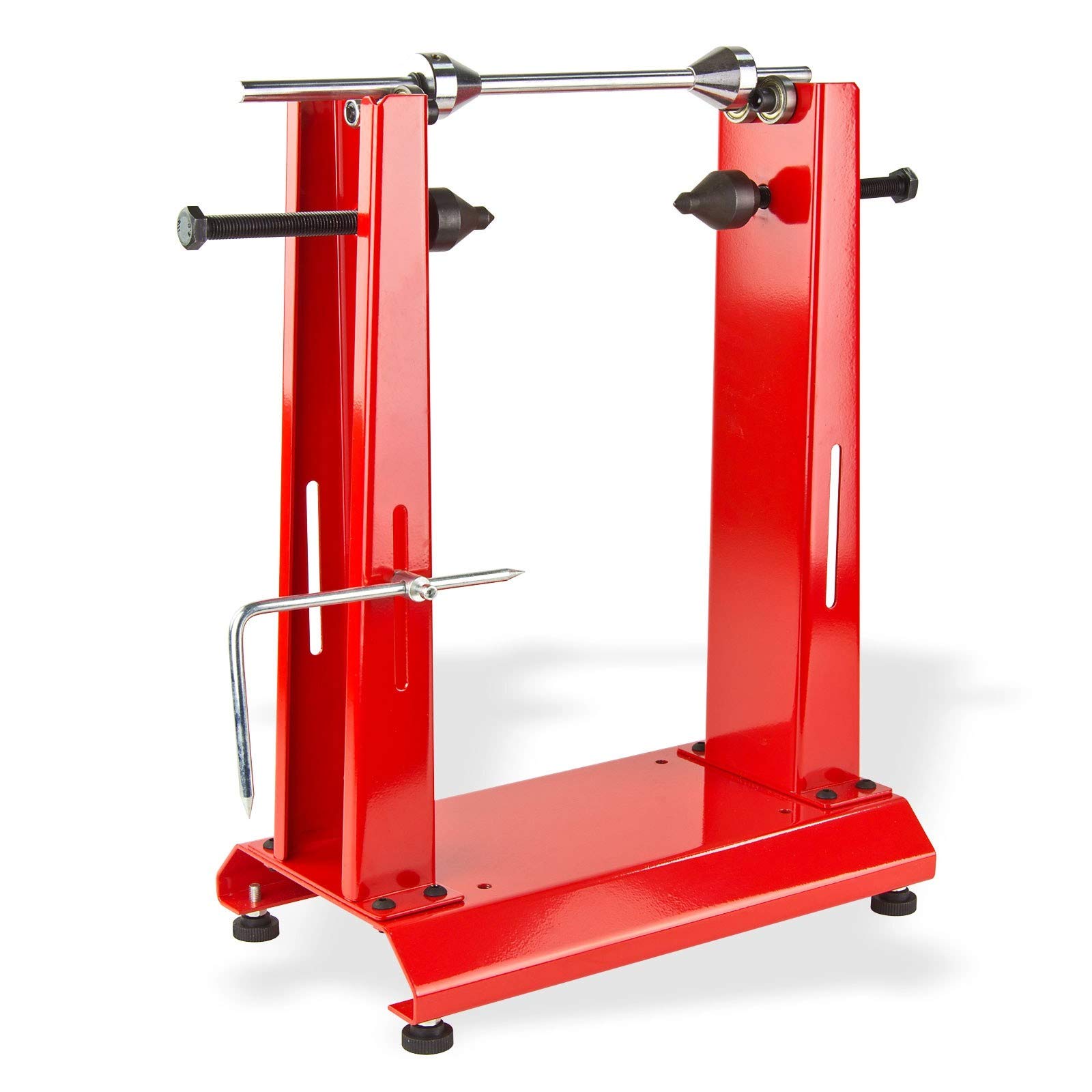 DEMA Reifenwuchtmaschine MA 21 – Wuchtmaschine, Auswuchtmaschine – Für Motorradreifen, Präzise, Stabil, Langlebig – Für Werkstatt, Motorrad, Reifenservice, Garage