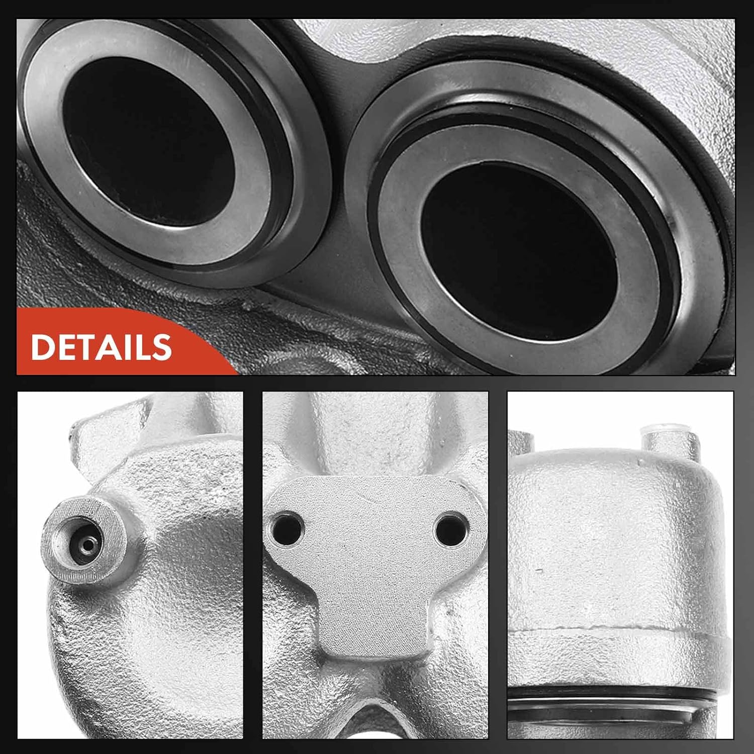 A-Premium Disc Brake Caliper Assembly Without Bracket Compatible with Select Chevy, GMC, Blue Bird, Freightliner, Isuzu, Sterling Truck and International Harvester Models - C60 Kodiak, T6500, B60