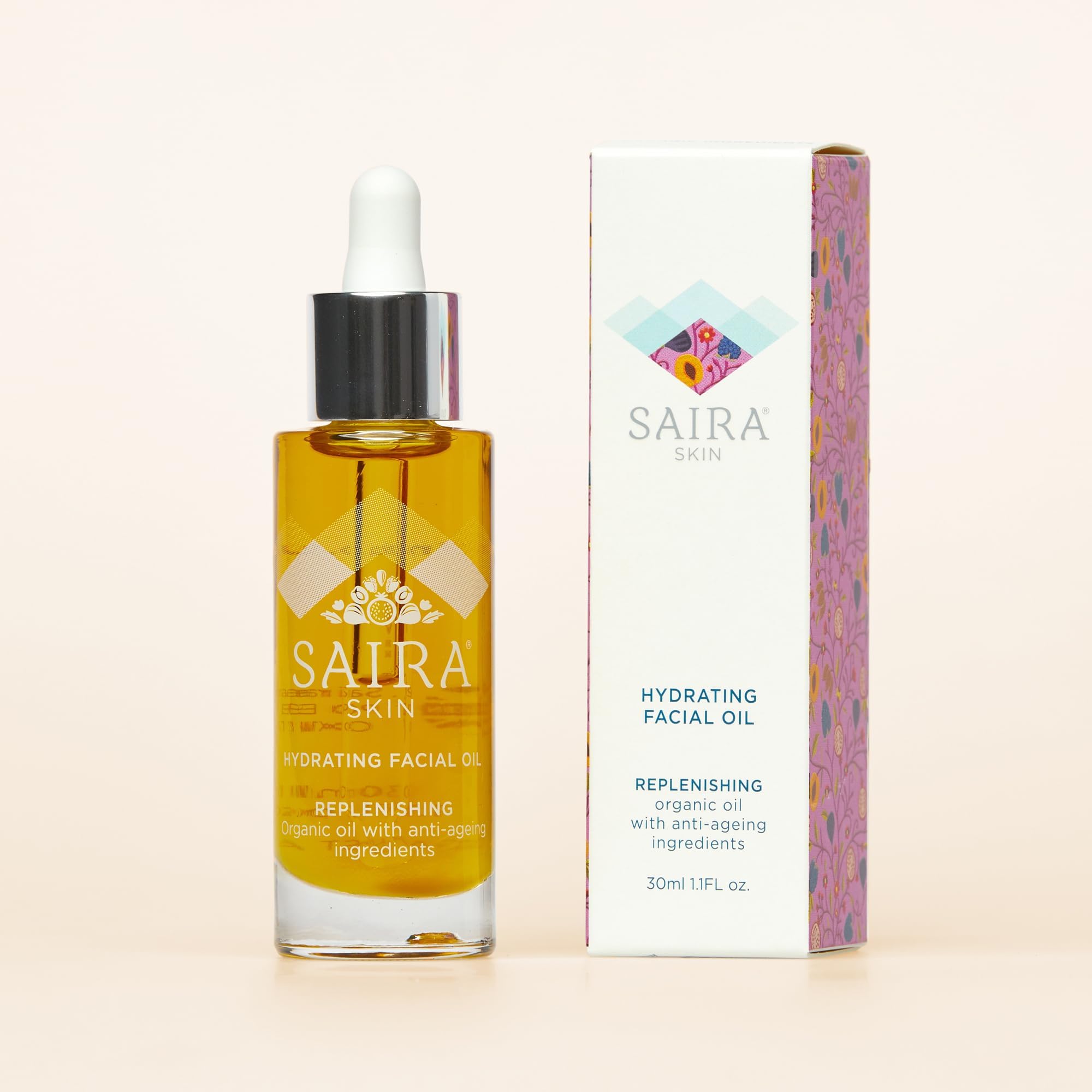 Award Winning Hydrating Facial Oil, 30ml, Certified COSMOS Organic, Vegan, Cruelty Free, Soil Association Certified, Halal