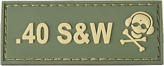 Caliber Patch - TAN on OD Green - (40 s&w)