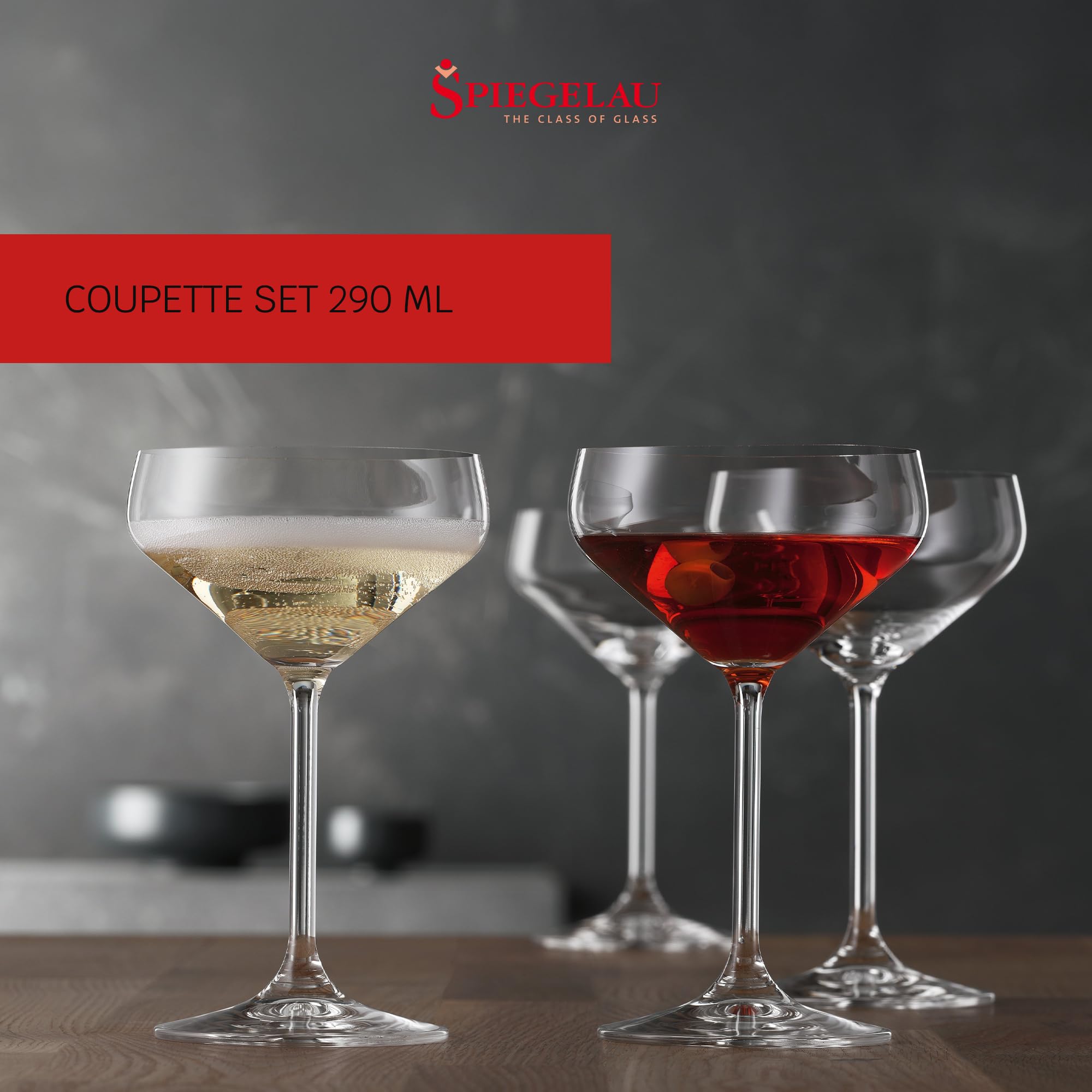 Spiegelau & Nachtmann 4670188 Style sets, Crystal glass, Transparent