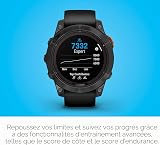 Garmin fēnix 7 Pro, Solar - Montre GPS Multisports connectée – Gray avec Bracelet Noir – Boîtier 47 mm (Reconditionné) - 6