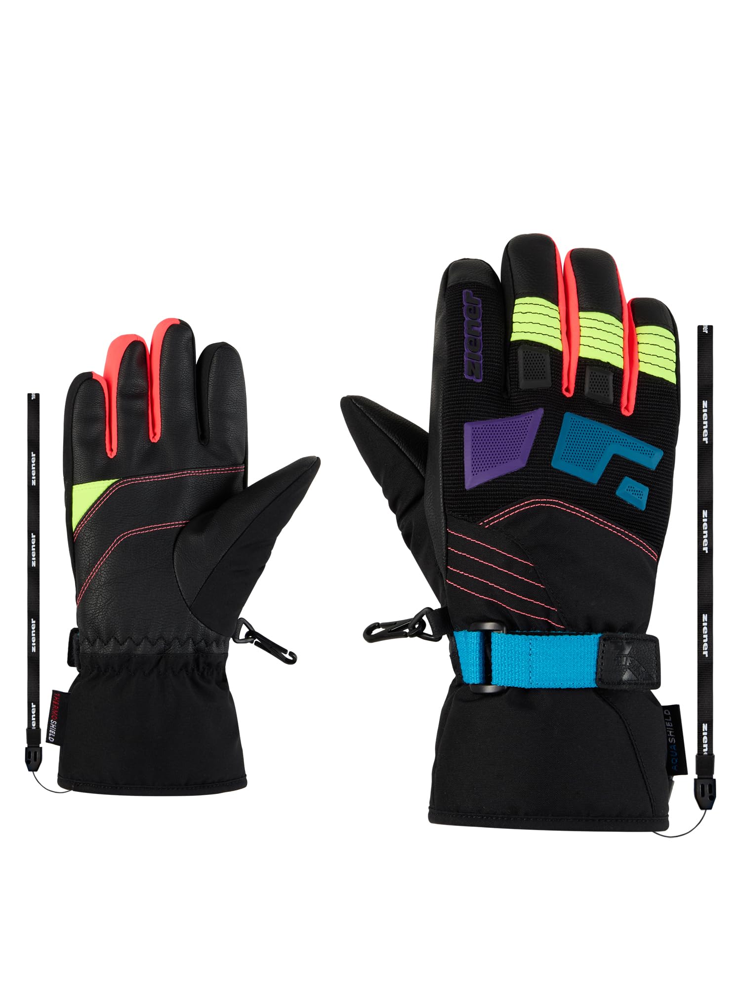 Ziener Kinder LUKIAN-Z Ski-Handschuhe/Winterspor