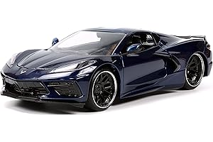 2020 Chevy Corvette Stingray C8 1/24 Diecast Toy Corvette Summer Blu-ray