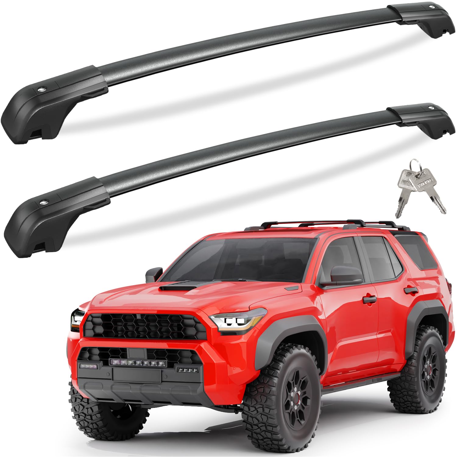 Tuyoung 330lbs Lockable Cross Bars