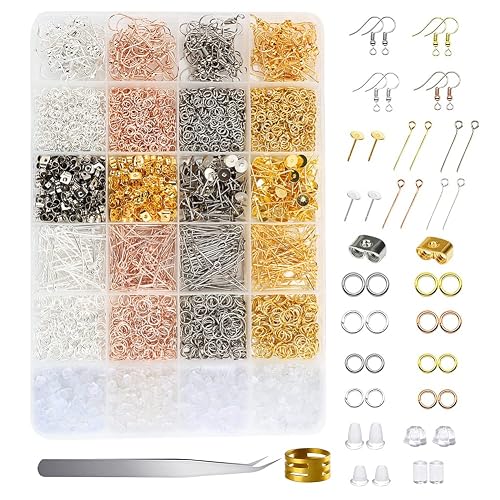 RANJIMA 3600 Pezzi Kit Collane Fai Da Te Adulti, Set