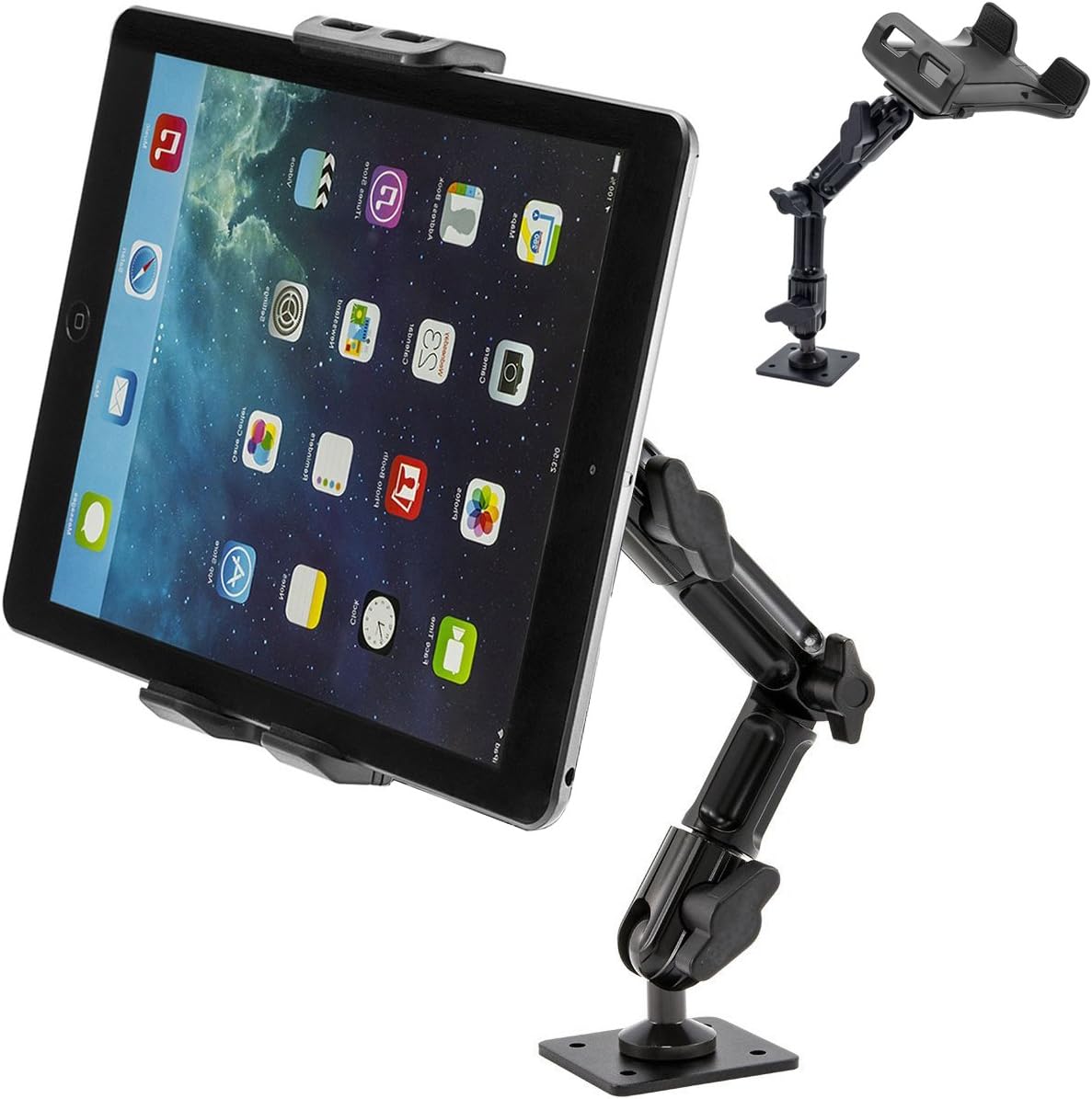 ChargerCity 360° Adjust Heavy Duty Tablet Wall Mount and AMPS Drill