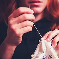 Vista 7 de 60 agujas de coser de ojo grande, agujas de coser hechas a mano de 12 tamaños, agujas de tejer, agujas de hilo, agujas de bordar, agujas romas