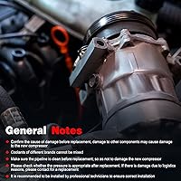 Vista 5 de Compresor de CA compatible con 3.5L para Nissan para Maxima para Pathfinder para Murano para Quest 2009-2015 Compresor de aire acondicionado