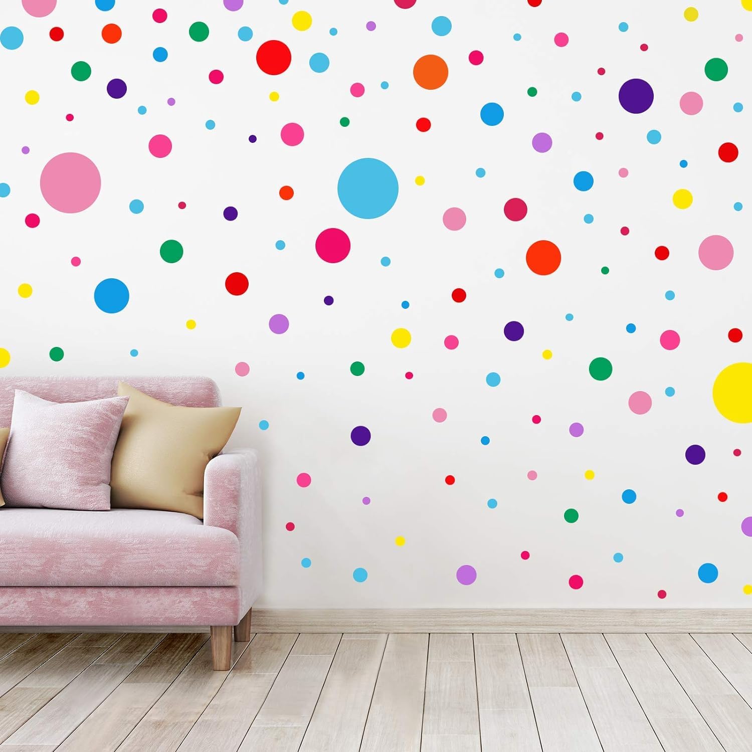 Stickera 88 Pieces Polka Dots Wall Sticker Circle Wall Decal for Kids Bedroom Living Room, Classroom, Playroom Decor Vinyl Wall Sticker Dots Wall Decals (B0D5WLHRV4) Amazon Price History, Amazon Price Tracker