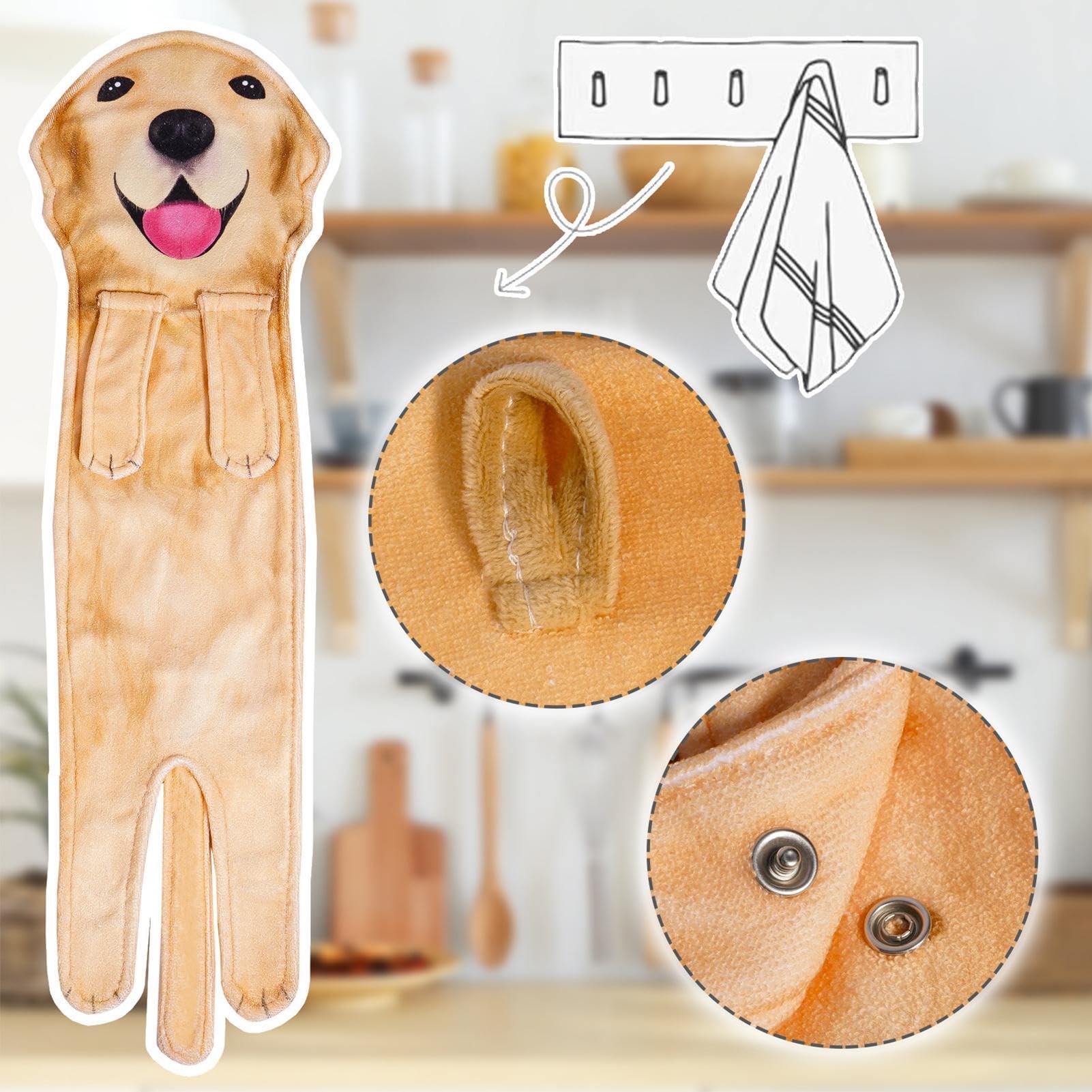 Asciugamani per cani per bagno, asciugamani per cani | salviette | decorative, asciugamano per cani morbido e assorbente, per bagno e cucina, adorabile ser