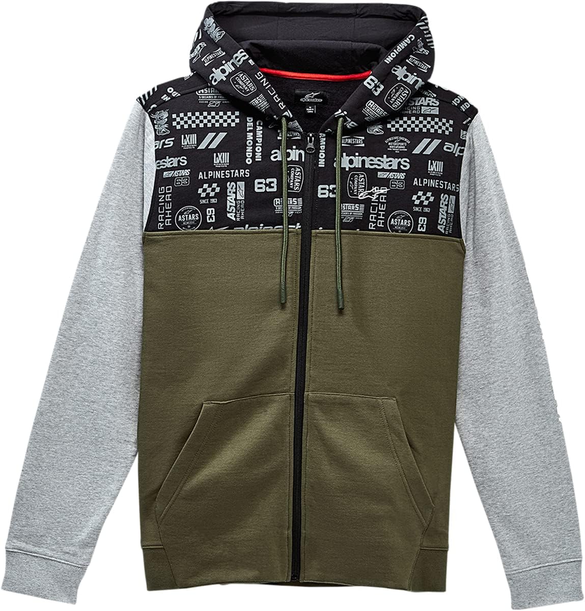 Alpinestars Men's Perpetuity Hoody,2X-Large,Military Green