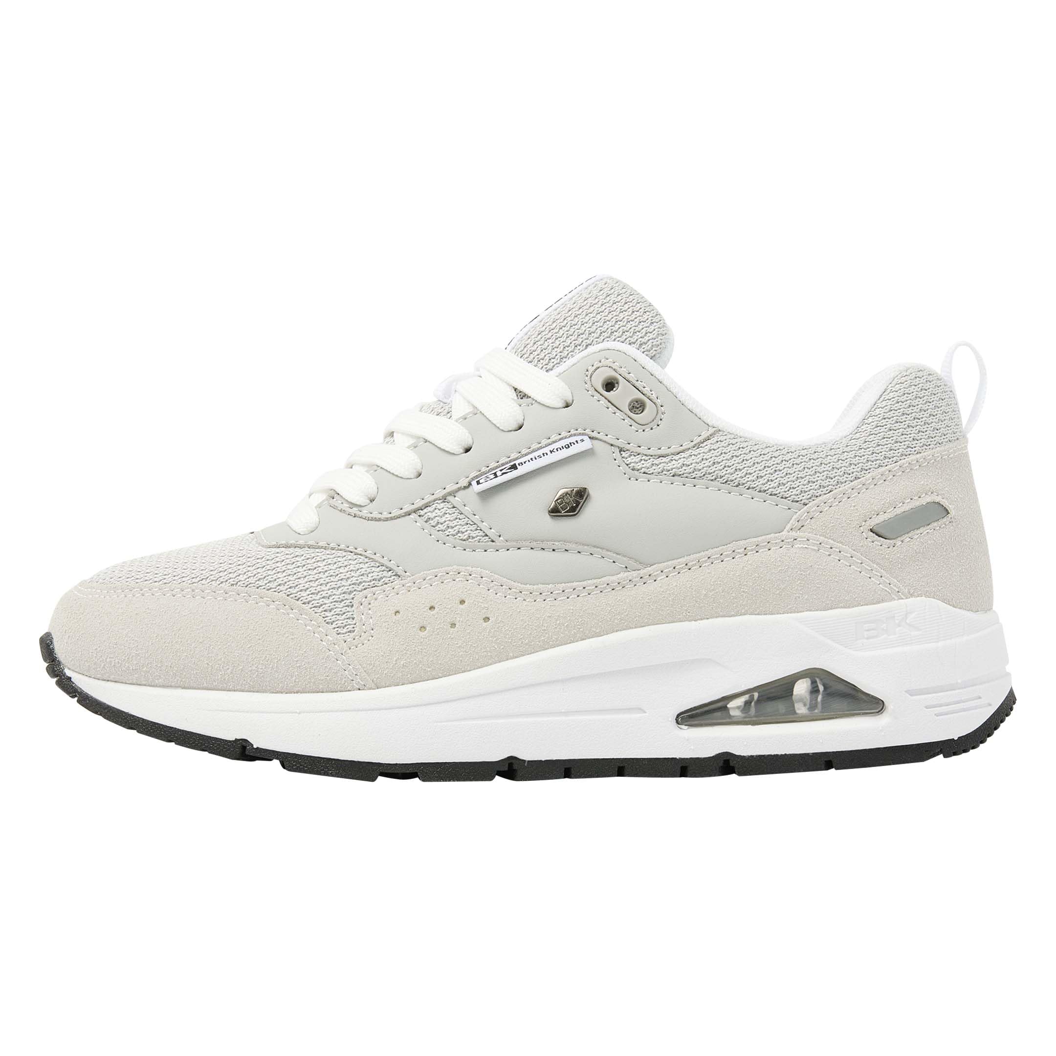 British Knights Women's Lennox Trainers, Grey, 37 EU, Gray, 5 UK
