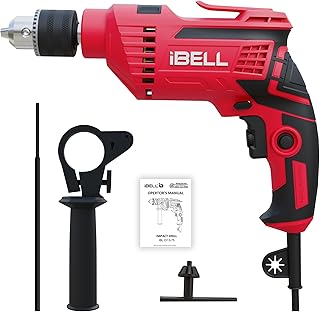 IBELL Impact Drill Manual chuck, 650W, Copper Armature, Chuck 13mm, 2800 RPM, 2 mode selector, Forward/Reverse with variable speed- 6 months warranty