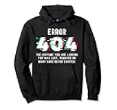 Costume Error 404 Funny Computer Science Programmer Pullover Hoodie