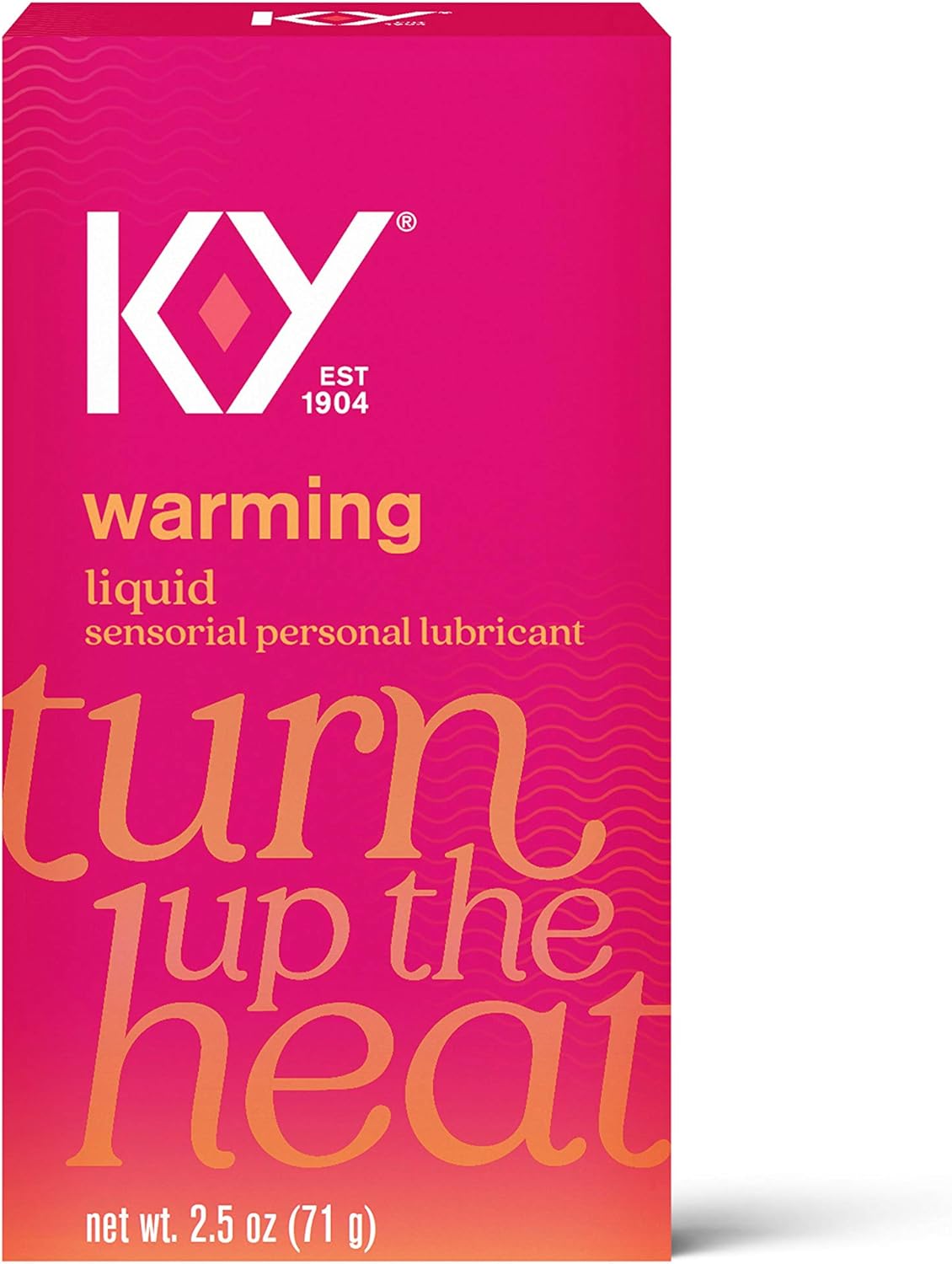 K-Y Warming Liquid Glycerin Based Formula 2.4 Fl Oz. Sensorial Personal Lubricant for Men, Women and Couples & Safe to Use with Latex Condoms (3 Pack)