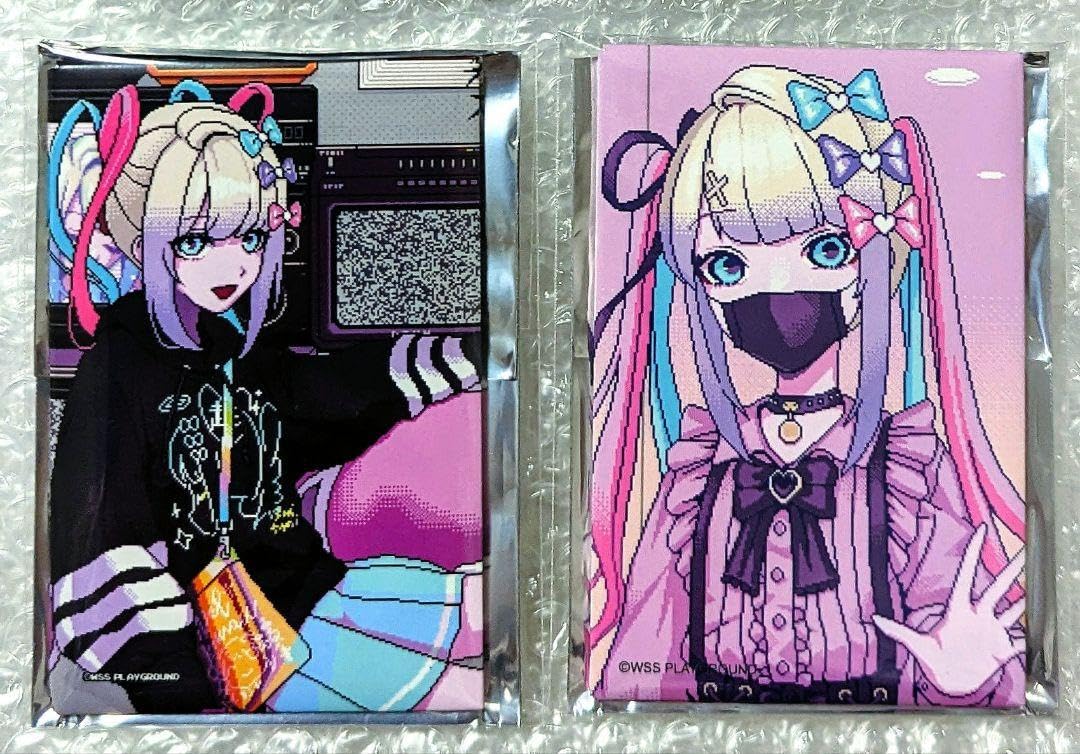 ニディガ展 超てんちゃん　 あめちゃんスクエア缶バッジ Amazon.co.jp: 超てんちゃん あめちゃん スクエア缶バッジ