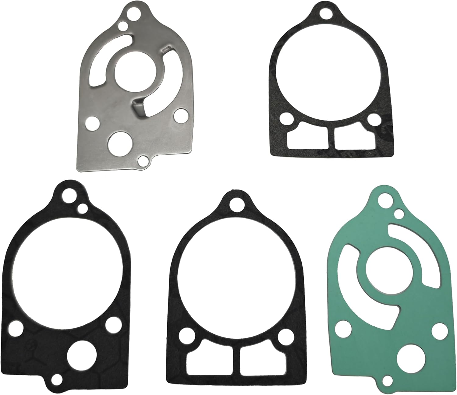 46-77177A3 Water Pump Repair Kit with Impeller & Housing for Mercury Mariner Quicksilver 30 35 40 45 50 60 70 HP 2-Stroke Outboard for Sierra 18-3324 JET 400 402 450 500 700 2/3/4-CYL. Mallory 9-48312