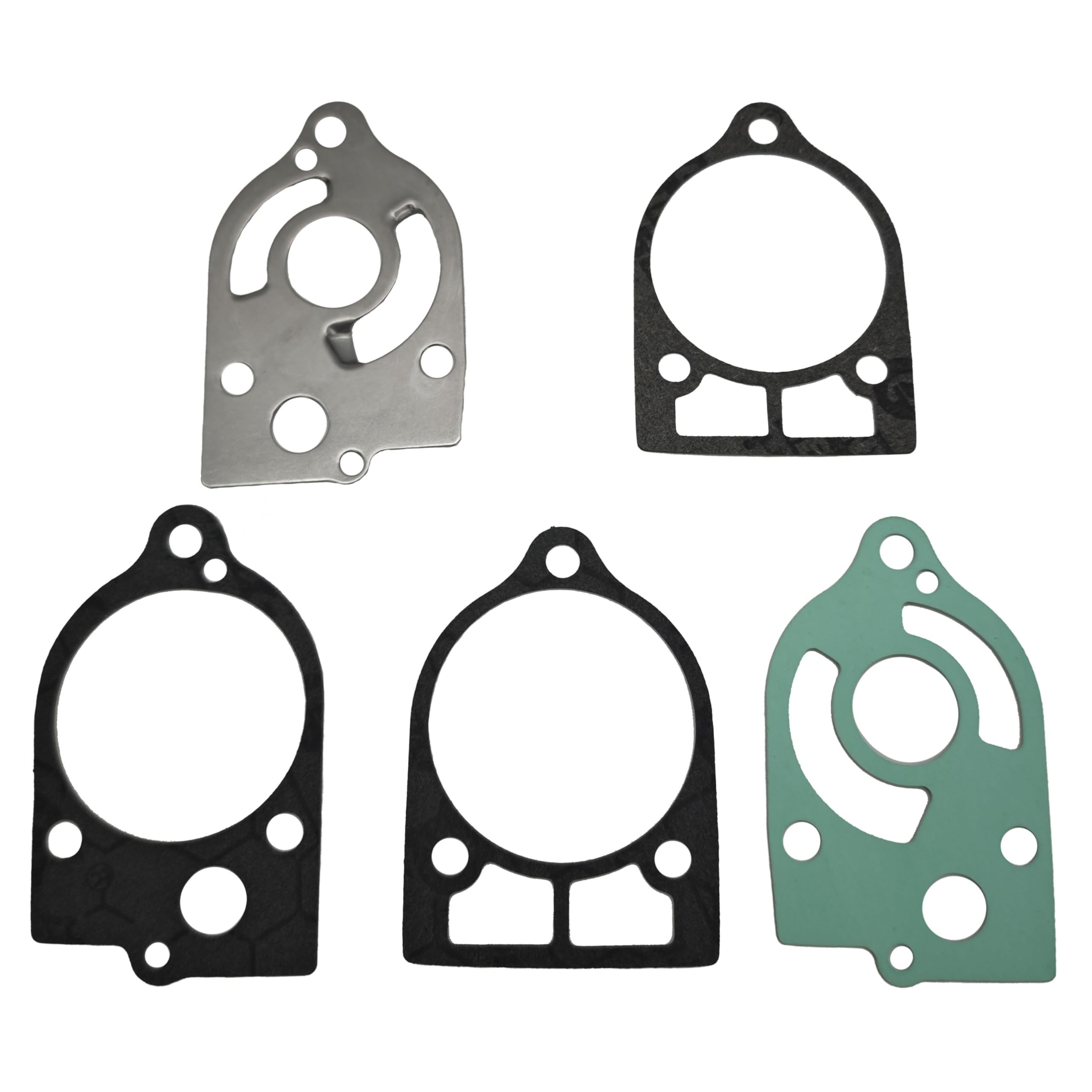 46-77177A3 - Kit de reparación de bomba de agua con impulsor y carcasa para Mercury Mariner Quicksilver 30 35 40 45 50 60 70 HP fueraborda de 2 tiempos para Sierra 18-3324 JET 400 402 450 500 700 2/3