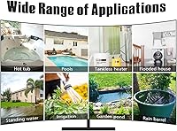 Vista 6 de 1/6HP Bomba de Utilidad Portátil Sumergible de Respaldo Pequeña Bomba de Sumidero para Drenaje Bomba para Eliminar Agua de Inundación de Casa