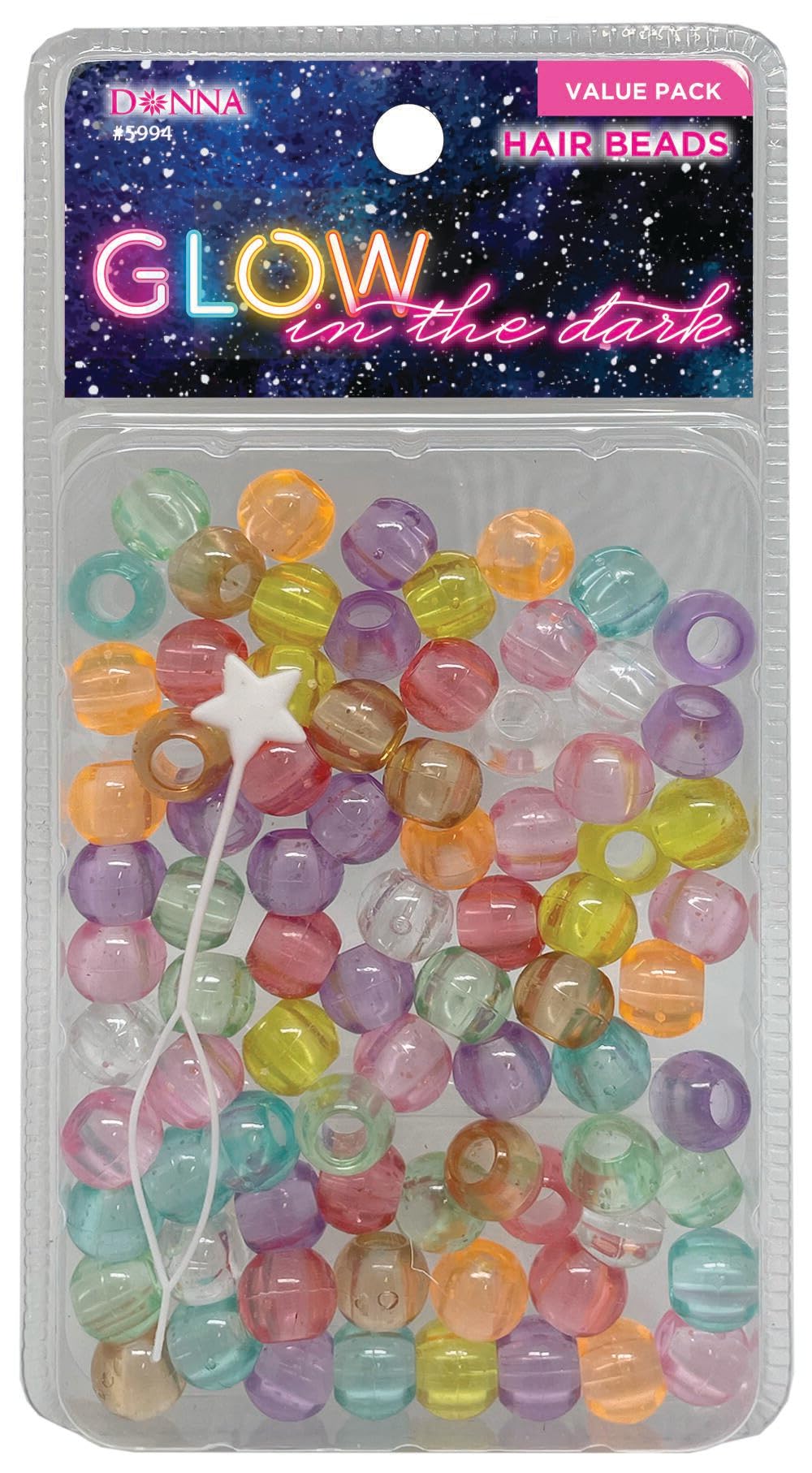 Kit de perles de cheveux pour tresses et coiffure fille