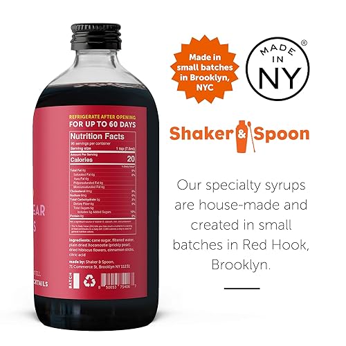 Miniatura 10 de Shaker & Spoon Jarabe de cóctel Old Fashioned, alternativa de mezcla antigua de 16 onzas, jarabes veganos, cócteles sin alcohol y bebidas sin alcohol