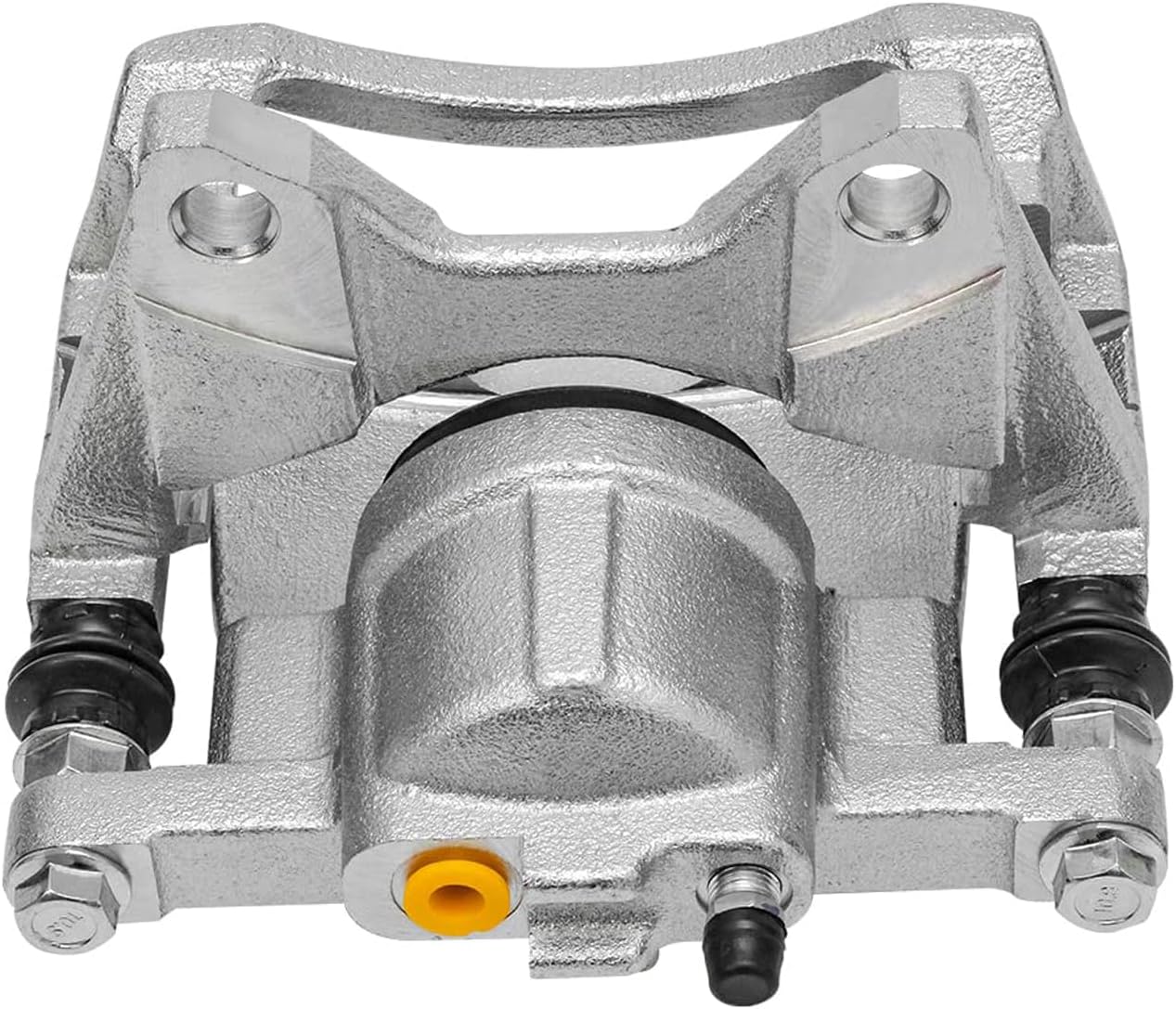 Detroit Axle - Rear Brake Calipers with Brackets Replacement for 2008-2012 Jeep Liberty, 2007-2011 Dodge Nitro - 2pc Set
