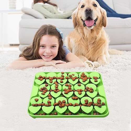Miniatura 8 de Alfombrilla pequeña de silicona para perros pequeños, cachorros, gatos, comer lentamente, tapete para lamer alimentos secos y húmedos
