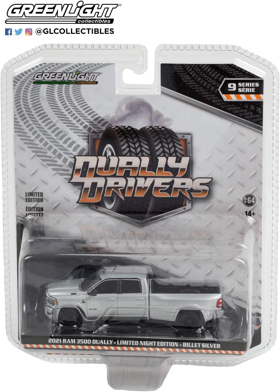 Collectibles Greenlight 46090 Dually Drivers Series 9 Complete Set of Six (6) Diecast Models 1:64 Scale : Arts, Crafts & Sewing