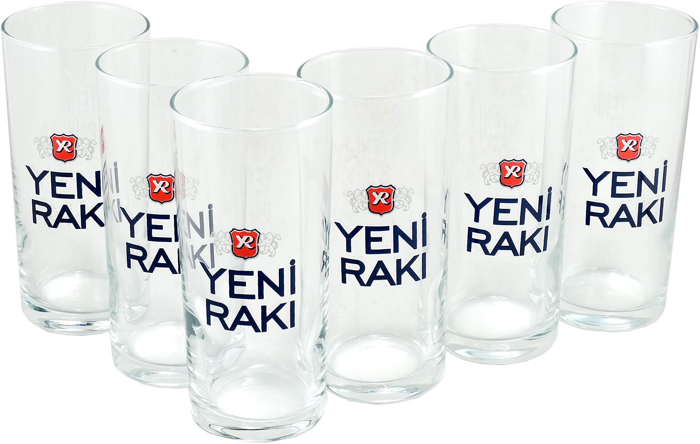 BalginBalgin Cape Moda Inspected and Packed Istanbul Yeni Raki Glass Six Pack Raki Glasses