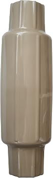 Dock Edge + Torpedo Pipe Bumper, 18", PVC- Beige
