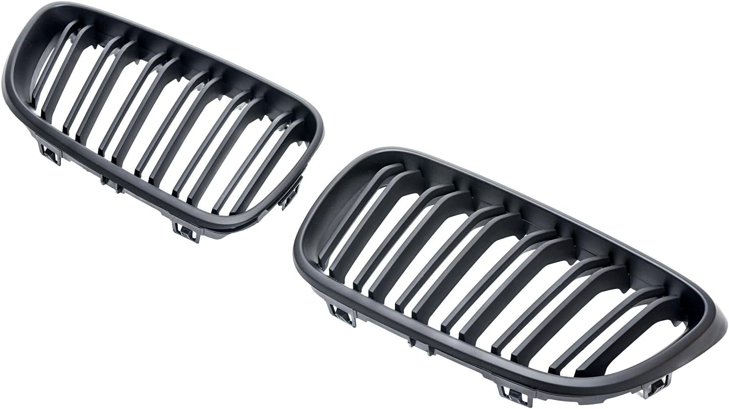 M2 Style Matte Black Kidney Euro Front Sport Hood Grill For BMW 2 Series F22 F23 F87 2014-