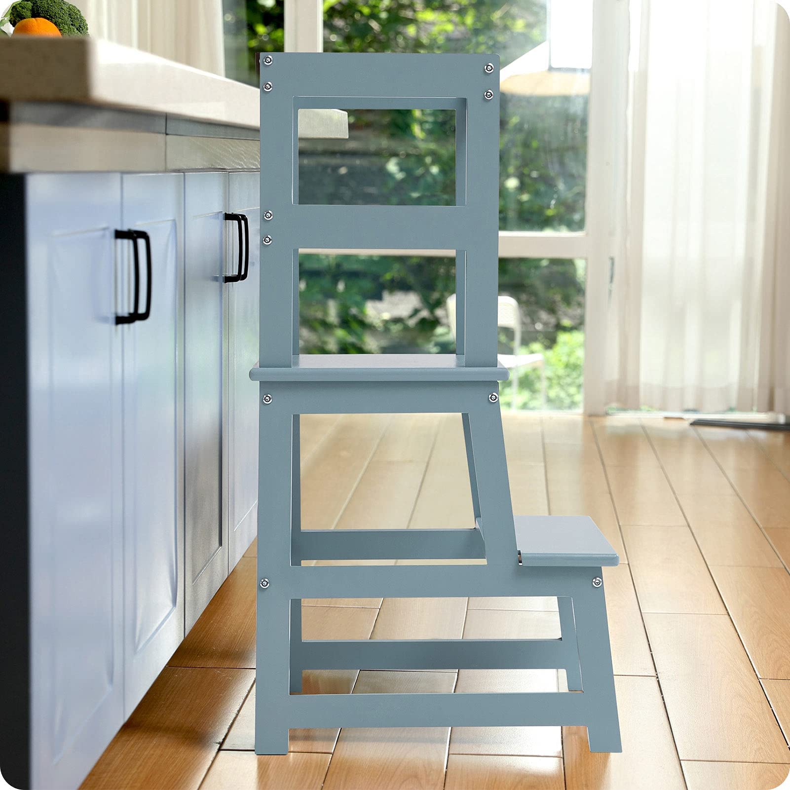 Kitchen Step Stool for Toddlers,Kids Montessori Learning Stool,Baby