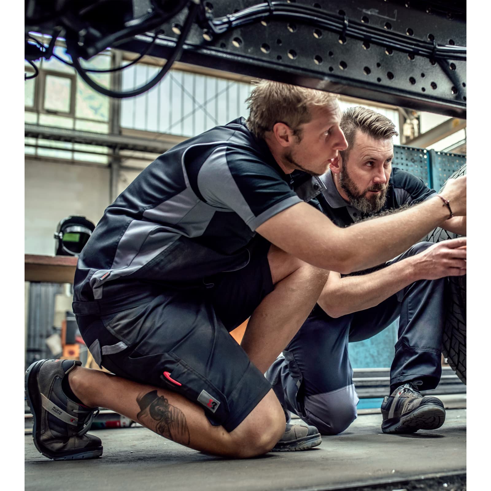 WüRTH MODYF Bermuda de Travail Cetus Anthracite/Gris