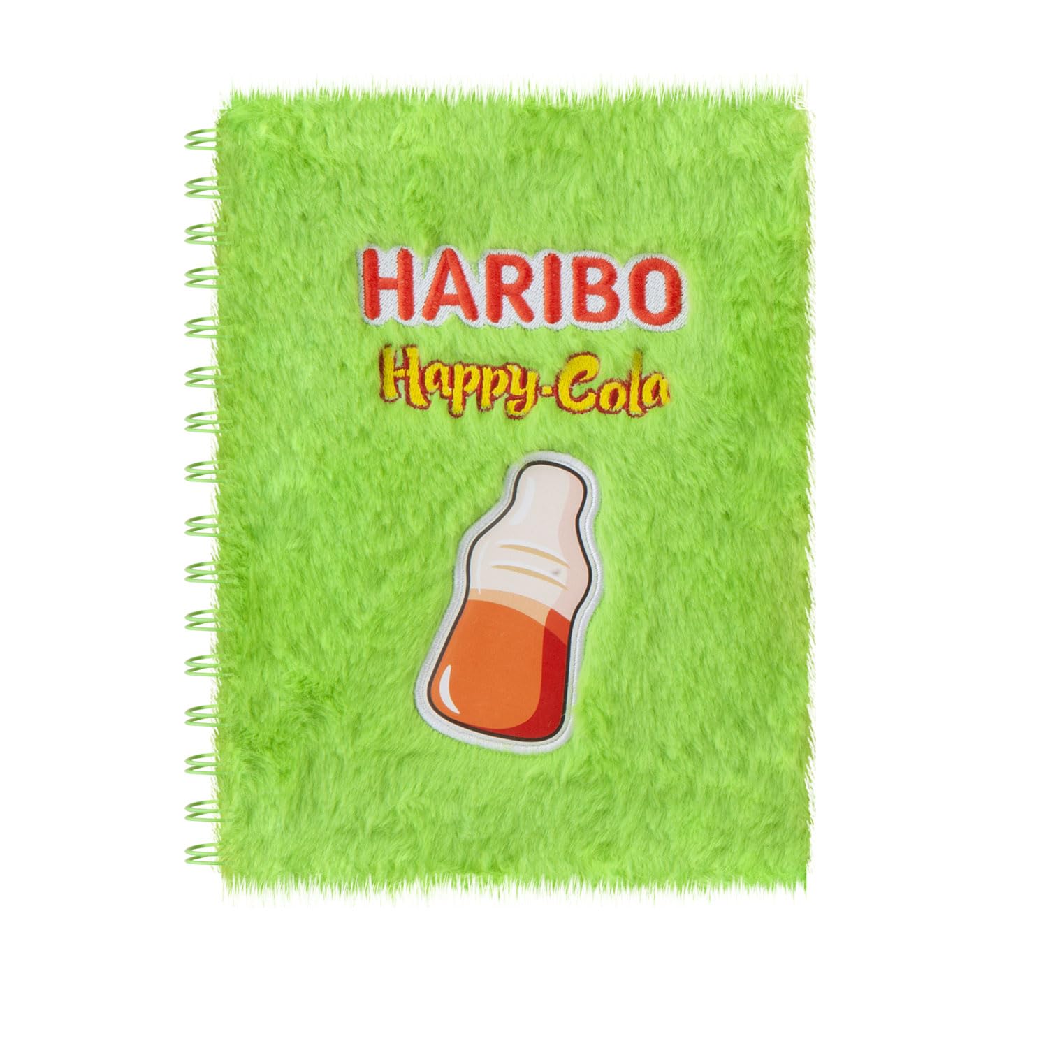 VFM - Notebook Sweetie Cola Bottle Diary Journals Stationary Girls Boys All Ages Stationary School Student Supplies Lined Ruled Fun Classic Paper Kids Adults Sweetie 100 Pages - 21. 5cm Green