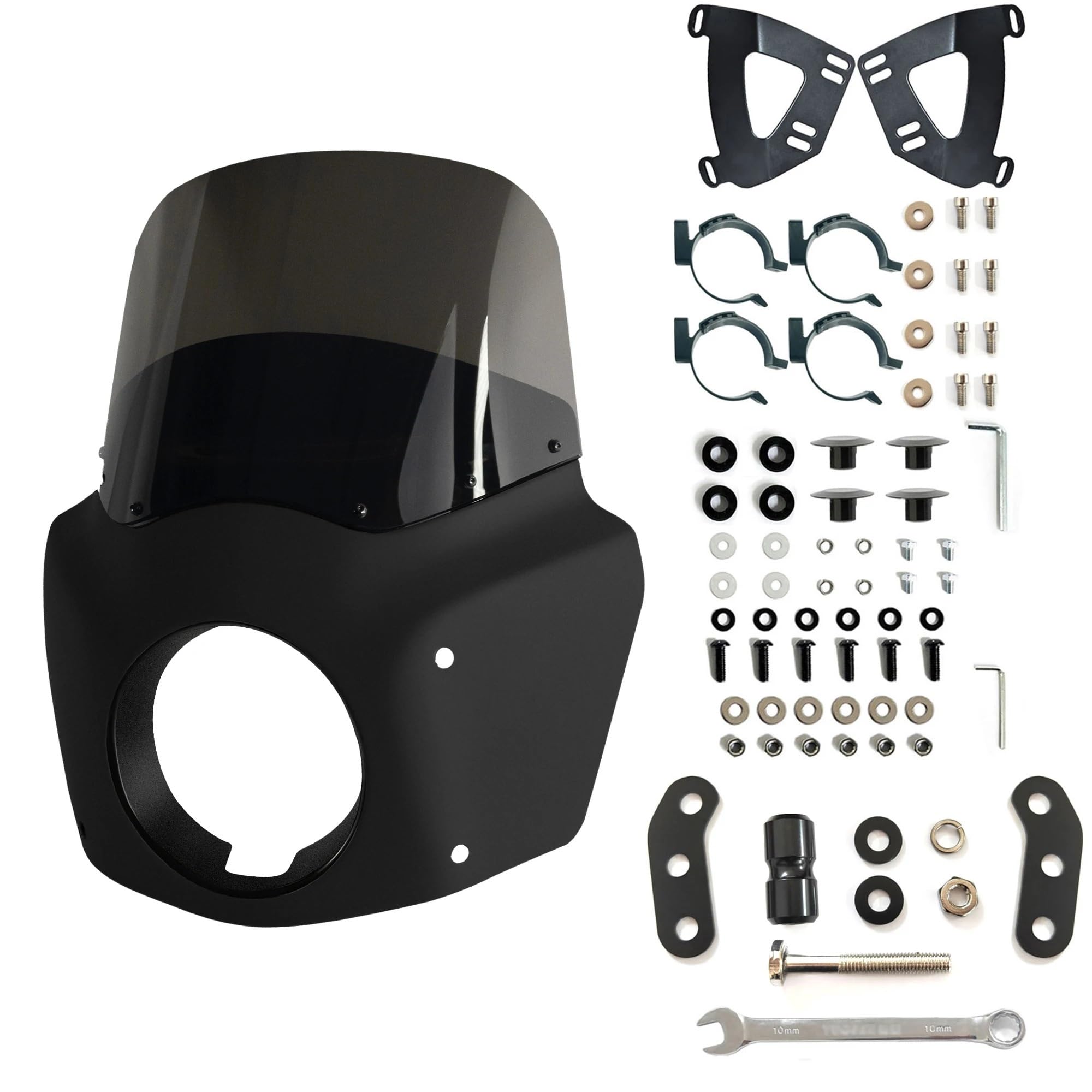 Pare-brise 11 pouces carénage moto Harley Softail Low Rider S FXLRS