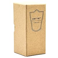 Vista 2 de Parker 100% Silvertip Badger - Brocha de afeitar con soporte para brochas, cerdas extra densas y extrasuaves, mango largo es perfecto para usar