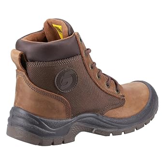 Safety Jogger DAKAR, Unisex-Adults Safety Shoes, Brown (019), 43 EU (9 Adults UK)