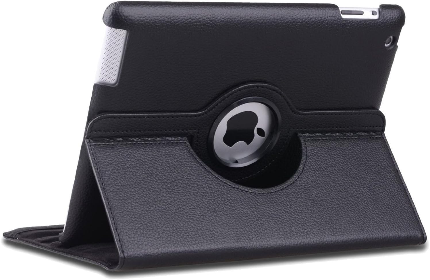 Apple iPad 9.7" 2017/2018 iPad Air 1 Case, RKINC 360 Degree Rotating Stand Case Cover with Auto Sleep/Wake Feature for iPad 9.7" 2017 and iPad Air 1 This case is for Apple iPad 9.7" 2017 (Black)