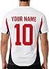 Camiseta de Fútbol Personalizada PAGYMO, Playera de Fútbol para Hombre, Mujer y Niño 7