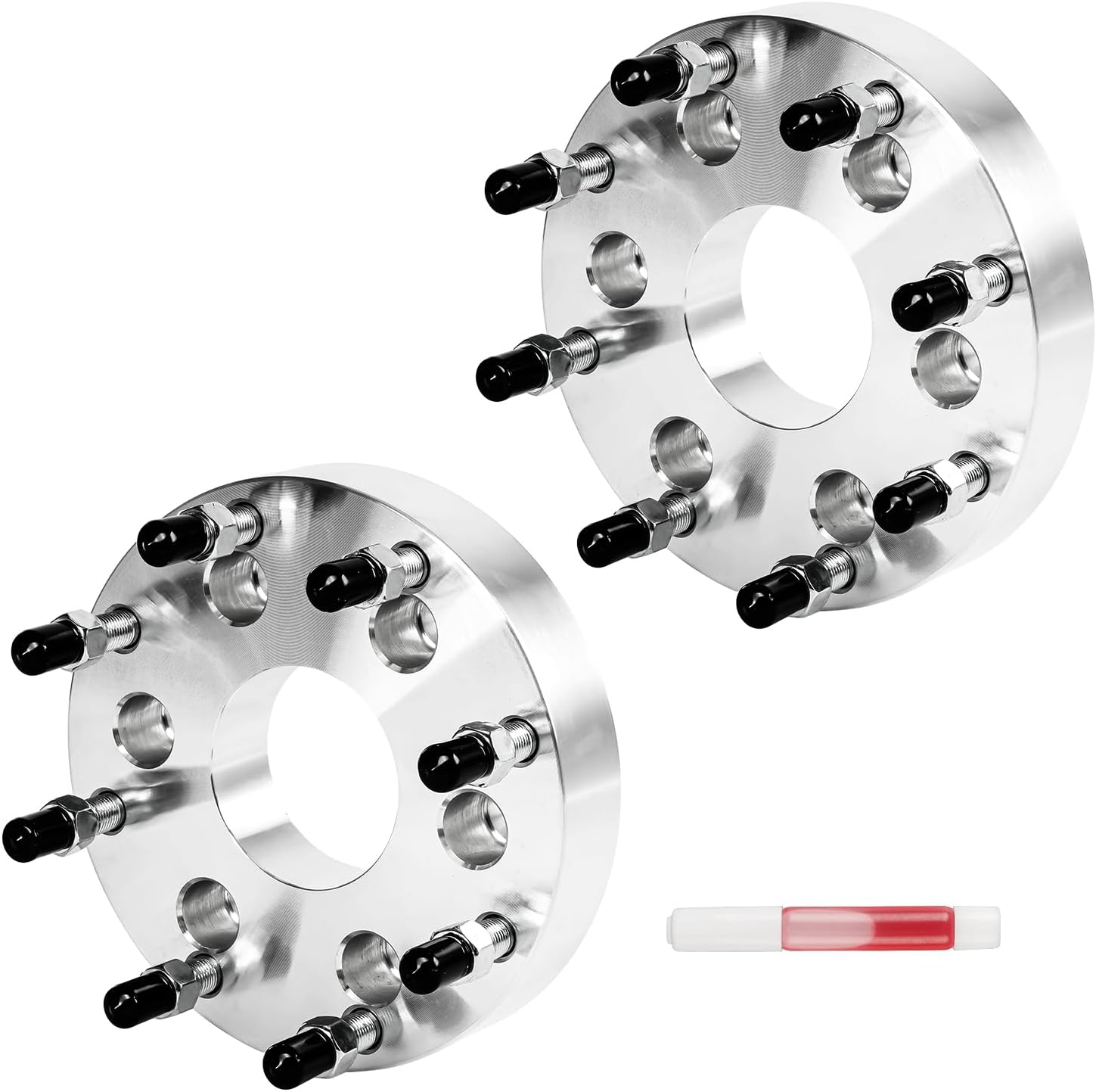 PHILTOP 6x5.5 to 8x180 Wheel Adapters 1.5 inch for INF-INITI, 2 Pcs Lug Wheel Adapters (Changes Bolt Pattern) with 78mm Hub Bore M14x1.5 Studs fit for 2011-2013 QX56, 2014-2022 QX80