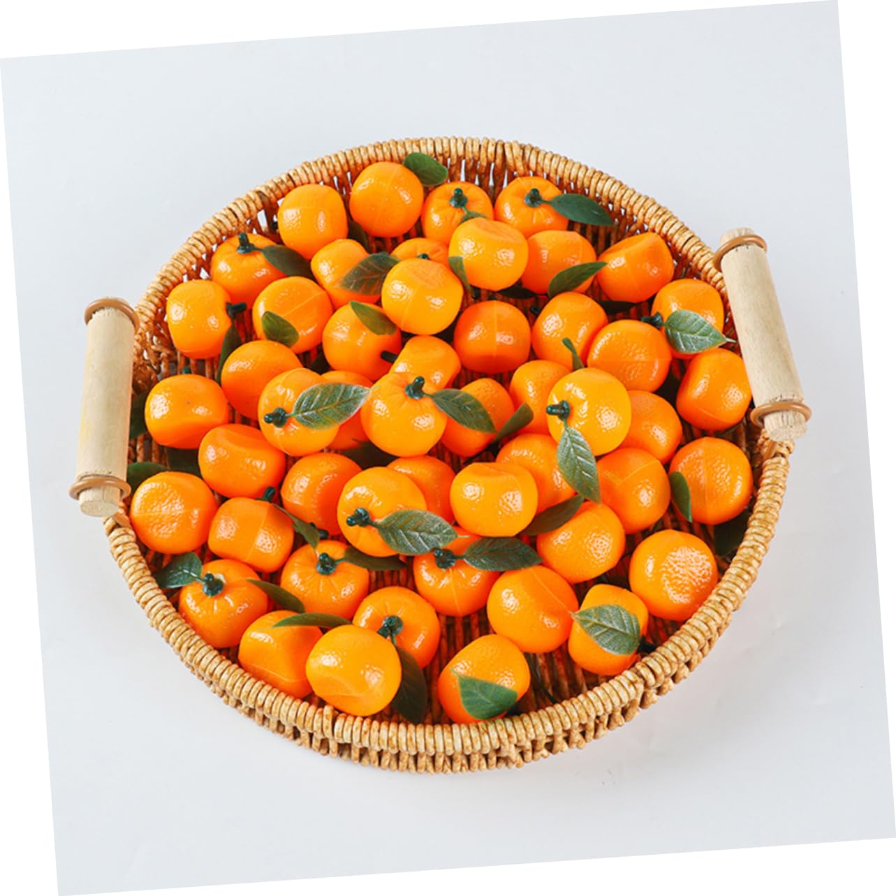 Künstliche Orangenscheiben & Erdbeerstücke – 20-teilig, Hochrealistisch | Deko Für Küche, Fotografie, Kinderzimmer | Plastik-Obst Als Fotoprop