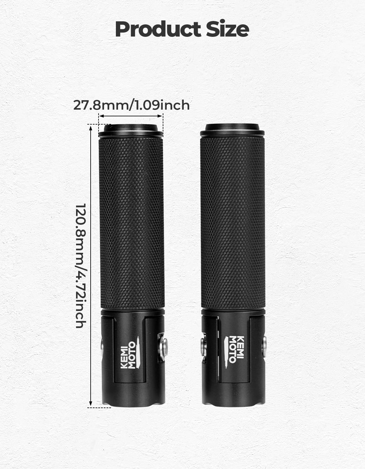 Amazon | KEMIMOTO 折りたたみ式フットペグ ユニバーサル M12 取り付け