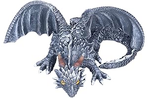 Big Squatting Dragon Sculpture: A Majestic Guardian for Your Garden